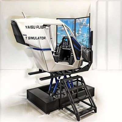 Vlucht sim hydraulisch platform